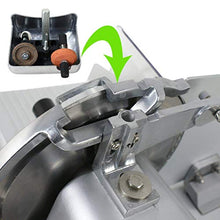Load image into Gallery viewer, HomGarden 10" Meat Slicer Semi-Auto Stainless Steel Cutter Cheese Food Electric Blade Kitchen Deli/Veggies for Commercial & Home