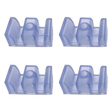 Load image into Gallery viewer, 49mm Anti-Collision Block for Shower Room Glass Sliding Door Shower Door Bottom Guide Assembly Clear(4Pcs)