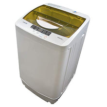 Load image into Gallery viewer, Panda PAN6320W Portable Machine, 10lbs Capacity, 10 Wash Programs, 2 Built in Rollers/casters, Compact Top Load Cloth Washer, 1.34 Cu.ft, Gray