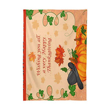 Load image into Gallery viewer, ALAZA Harvest Festival Happy Thanksgiving Day Thanksgiving Tablecloth,Washable Tablecloth,60 x 90 Inch Oblong/Rectangle Tablecloth for Family Dinner,Indoor or Outdoor Parties Etc