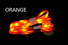 Load image into Gallery viewer, Jofan 6 Pairs Nylon LED Shoelaces Light Up Shoe Laces with 3 Modes in 6 Colors for Party Favors Hip-hop Dancing Cycling Hiking Skating