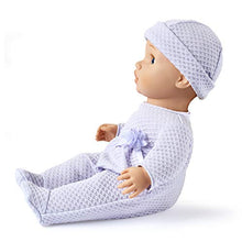 Load image into Gallery viewer, You & Me Baby So Sweet 16-Inch Doll with Clothes, Blue Eyes and Purple Outfit, for Ages 3-6