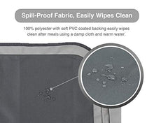 Load image into Gallery viewer, Minnebaby Extra Large Booster Chair Protector Cover, Dining Chair Seat Cover for Booster Seat, Grey