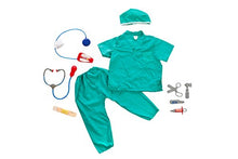 Load image into Gallery viewer, IQ Toys Firefighter, Police, Doctor Costume Dress Up for Kids - Set of 3 Costumes with Hats and Accessories