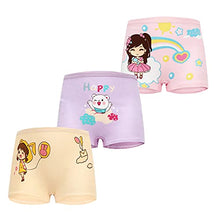 Load image into Gallery viewer, JackLoveBriefs Girls Boyshorts Underwear with 12 Packs Panties for Girls Purple(3-5T)