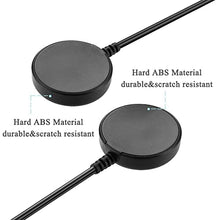 Load image into Gallery viewer, Galaxy Watch 5/4/3 Charger EMallee USB A Charging Dock for Samsung Galaxy Watch5 Pro Watch4 Classic Watch3 Active Active2 Accessories 2 Pack