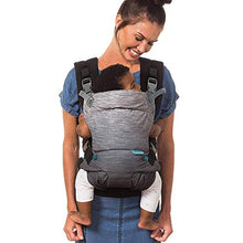 Load image into Gallery viewer, Infantino Go Forward 4-in-1 Evolved Ergonomic Baby Carrier with Multiple Carrying Positions, Natural Outfacing Support Seat & Built-in Light & Breathable Hood