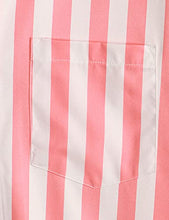 Load image into Gallery viewer, VATPAVE Mens Hawaiian Flamingo Shirts Casual Short Sleeve Button Down Shirt Summer Shirts X-Large Pink Flamingo Tropical