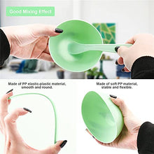 Load image into Gallery viewer, Aivwis Face Mask Mixing Bowl Set, DIY Facemask Mixing Tool Sets, Include Facial Mask Mixing Bowl Stick Spatula Silicone Cream Mask Brushes, Pack of 7 (Green)