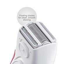Load image into Gallery viewer, Panasonic Electric Shaver for Women, Cordless 3 Blade Razor, Pop-Up Trimmer, Close Curves, Wet Dry Operation, Independent Floating Heads - ES2207P