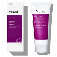 Load image into Gallery viewer, Murad AHA/BHA Exfoliating Cleanser,Triple Action Exfoliating Facial Cleanser with Salicylic, Lactic and Glycolic Acid - Skin Smoothing Polish, 6.75 Fl Oz