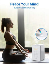Load image into Gallery viewer, Elechomes Warm and Cool Mist Humidifiers, SH8820 Top Fill 5.5L Humidifier for Large Room Bedroom Plants with Remote Control, 20db Ultra Quiet, LED Display, 600ml/h Max Humidity, Auto Shut-off, White