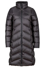 Load image into Gallery viewer, Marmot Women’s Montreaux Full-Length Parka | Down-Insulated, Water-Resistant Jet Black, Large