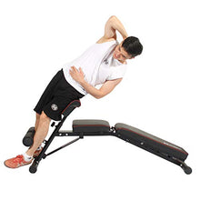 Load image into Gallery viewer, SogesGame Adjustable Bench,Utility Weight Bench for Full Body Workout- Multi-Purpose Foldable Incline/Decline Benchs for Home,PSBB004-S8-US