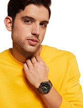 Load image into Gallery viewer, Casio G-Shock G-STEEL Series Solar Powered World Time Analog Digital Gold Black Resin Watch, GSTS100G-1A