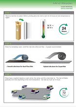 Load image into Gallery viewer, Mind Reader OFFCMAT-BLK Office Hardwood, 36" x 48" Inches, Easy Glide, Floor Mat for Computer Desk Chair, Anti-Skid, Stays in Place, Black