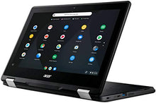 Load image into Gallery viewer, Acer Spin 11 2-in-1 Convertible 11.6" HD Touchscreen WLED-Backlit Chromebook, Intel Celeron N3350 Processor, 4GB Memory, 32GB eMMC, Bluetooth, WiFi, Webcam, Google Chrome OS, Obsidian Black