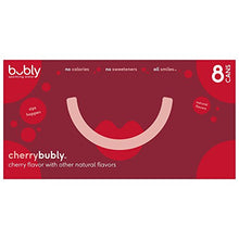Load image into Gallery viewer, Bubly Sparkling Water, Cherry, 12 Fl Oz (pack of 8)