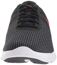 Load image into Gallery viewer, Nike Men's Revolution 4 Running Shoe, Black/University red-Oil Grey, 9.5 Regular US