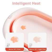 Load image into Gallery viewer, Lovin&Hugin Baby Foldable Bathtub, Collapsible Baby Bathtub Newborn to Toddler with Ridge Protection pad, Baby Temperature Bathtub for Babies Girls, Pink