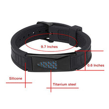 Load image into Gallery viewer, EMF Protection Bracelet, Anti Radiation Bracelet 7 in 1 Joint Pain and Carpal Tunnel Bracelets for Men and Women | EMF Protection Necklace/Pendant
