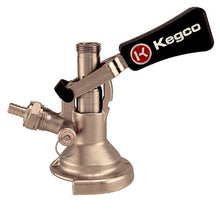 Load image into Gallery viewer, Kegco KC KT1104W-Keg Coupler German Slider A System Ergonomic Lever Handle, Stainless Steel Probe