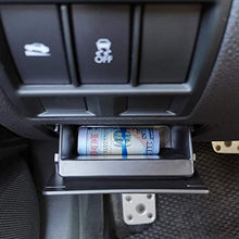 Load image into Gallery viewer, JKCOVER Interior Inner ABS Black Fuse Box Coin Container Storage Dash Tray Compatible with Subaru XV Crosstrek Forester Outback Legacy Impreza WRX STI Ascent (Black)