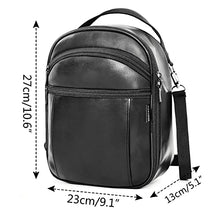 Load image into Gallery viewer, Artificial Leather Oculus Quest 2 Hard Carrying Case, Dustproof, Waterproof and Shockproof VR Glasses Storage Box with Shoulder Strap, Which can Store VR Headsets, Handles, Batteries and Elite Straps