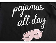 Load image into Gallery viewer, VENTELAN Pajama Set For Women Cute PJS Summer Short Sleeve Shorts Sleepwear L Grey