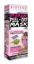 Load image into Gallery viewer, Biovène Pink Peel Off Mask,4.2-oz Tube. With Activated Charcoal, Strawberry Extract and Collagen