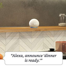 Load image into Gallery viewer, Echo Dot (4th Gen) | Smart speaker with clock and Alexa | Glacier White