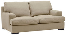 Load image into Gallery viewer, Amazon Brand – Stone & Beam Lauren Down-Filled Oversized Loveseat Sofa, 74"W, Fawn