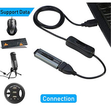 Load image into Gallery viewer, RIITOP USB Extension Cable with ON/Off Switch USB Male to Female Cable Support (Data and Power) for USB Headset, LED Strips(2-Pack)