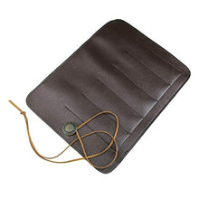 Load image into Gallery viewer, OUNONA 1PC Leather Chef Knife Roll Bag Holds,Utensil Holder Storage Bag Pockets Durable Knife Carrier Knife Roll Pouch Organizer