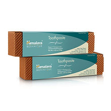 Load image into Gallery viewer, Himalaya Botanique Neem & Pomegranate Toothpaste, Original Formula for Brighter Teeth and Fresh Breath, 5.29 oz, 2 Pack