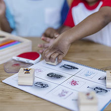 Load image into Gallery viewer, Melissa & Doug PAW Patrol Wooden Stamps Activity Set with Markers, Activity Pad (25 Pieces)