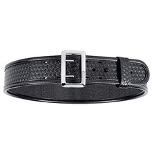 Load image into Gallery viewer, BIANCHI 7960 Sam Browne Duty Belt - 2.25", 36 - Basketweave - Chrome Snap (1029091)