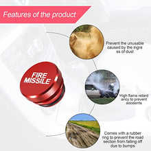 Load image into Gallery viewer, Cigarette Lighter Plug Cover for Car, Dustproof Waterproof Cigarette Lighter Plug, Universal for Most Vehicles, Cars, Boat, RV with 12 Volt Power Source (Red1)