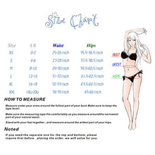 Load image into Gallery viewer, SHEKINI Women's Swimdress Ruffle Swim Skirt Side Pull Tie Swimsuit Bottom (White, Medium)