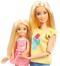 Load image into Gallery viewer, Mattel Barbie Hugs 'n Horses Playset with Barbie and Chelsea Dolls, 2 Horses and 15+ Accessories for Kids 3 Years Old and Up