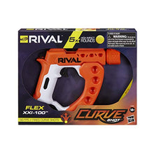 Load image into Gallery viewer, NERF Rival Curve Shot -- Flex XXI-100 Blaster -- Fire Rounds to Curve Left, Right, Downward or Fire Straight -- 5 Rival Rounds