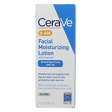 Load image into Gallery viewer, Cerave Facial Moisturizing Lotion Am Spf#30 3 Ounce (89ml) (2 Pack)