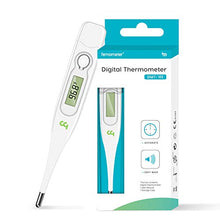Load image into Gallery viewer, Medical Oral Thermometer for Adults, Thermometer for Fever, Oral Underarm Rectal Temperature Thermometer for Adults and Kids, Fast and Accurate, C/F Switchable by Femometer