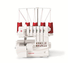Load image into Gallery viewer, SINGER | Professional 14T968DC Serger Overlock with 2-3-4-5 Stitch Capability, 1300 Stitches per minute, & Self Adjusting - Sewing Made Easy,White
