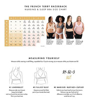 Load image into Gallery viewer, Kindred Bravely French Terry Racerback Nursing Sleep Bra for Maternity/Breastfeeding (Medium, Black)