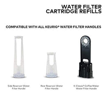 Load image into Gallery viewer, Keurig Water Filter Refill Cartridges, Replacement Water Filter Cartridges, Compatible with 2.0 K-Cup Pod Coffee Makers, 6 Count (Packaging May Vary)