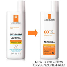 Load image into Gallery viewer, La Roche-Posay Anthelios Light Fluid Face Sunscreen Broad Spectrum SPF 60, Oxybenzone Free, Non Greasy, Non-Comedogenic, 1.75 Fl. Oz. (Packaging may vary)
