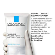 Load image into Gallery viewer, La Roche-Posay Toleriane Double Repair Face Moisturizer, Daily Moisturizer Face Cream with Ceramide and Niacinamide for All Skin Types, Oil Free, Fragrance Free