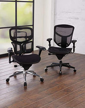 Load image into Gallery viewer, WorkPro(R) Quantum 9000 Series Ergonomic Mid-Back Mesh/Fabric Chair, Black