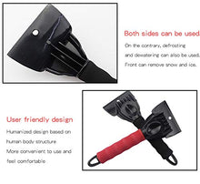 Load image into Gallery viewer, YES.YM Car Ice Scraper for Windshield,Snow Scraper (2Pack) Snow Ice Scraper for Car with Foam Handle,Heavy-Duty Frost and Snow Removal Tool for Car Windshield and Window
